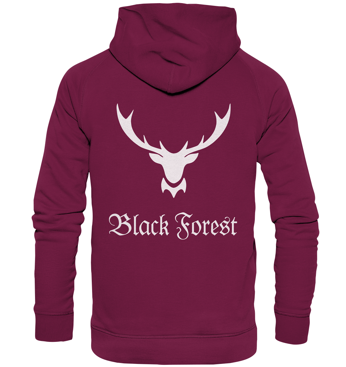Black Forest Hirschgeweih | Hoodie Rückendruck