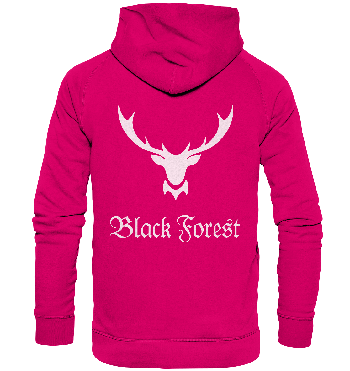 Black Forest Hirschgeweih | Hoodie Rückendruck