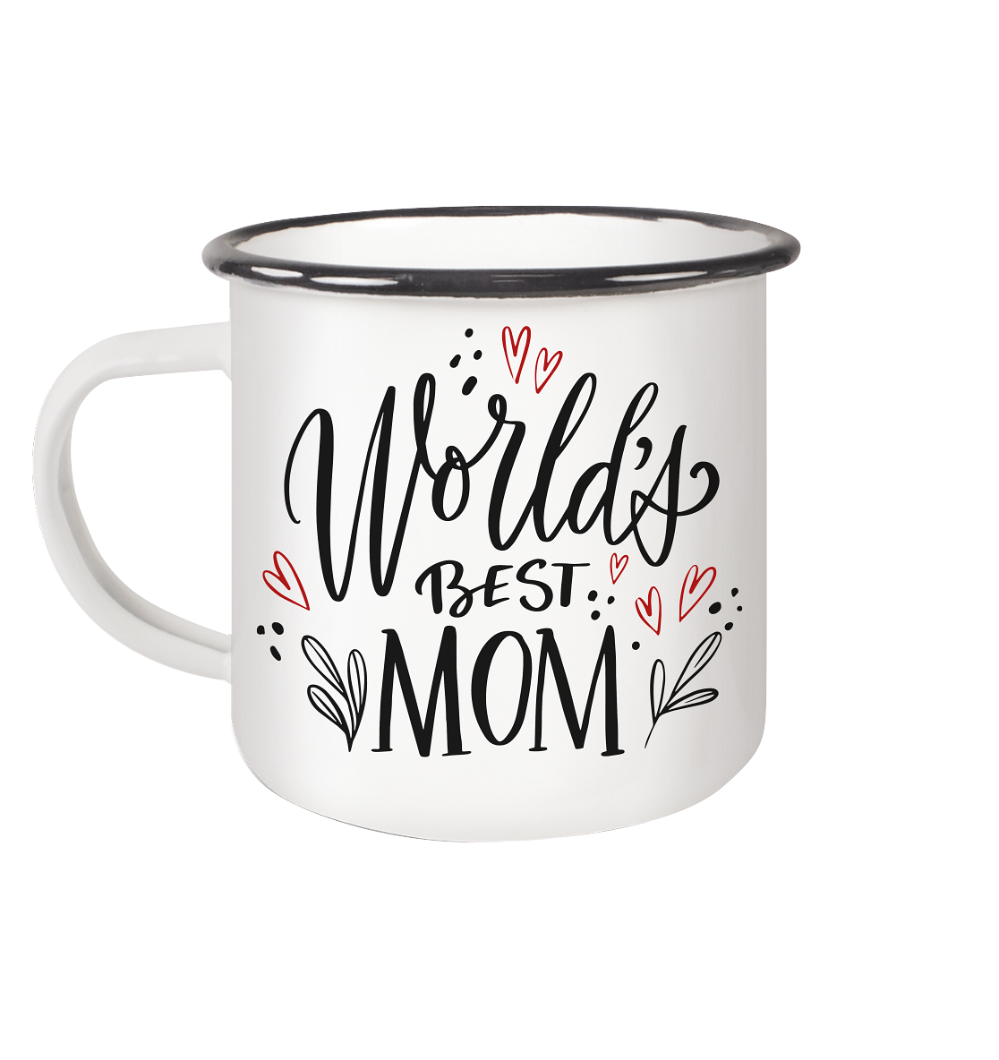 World's Best Mom | Emaille Tasse