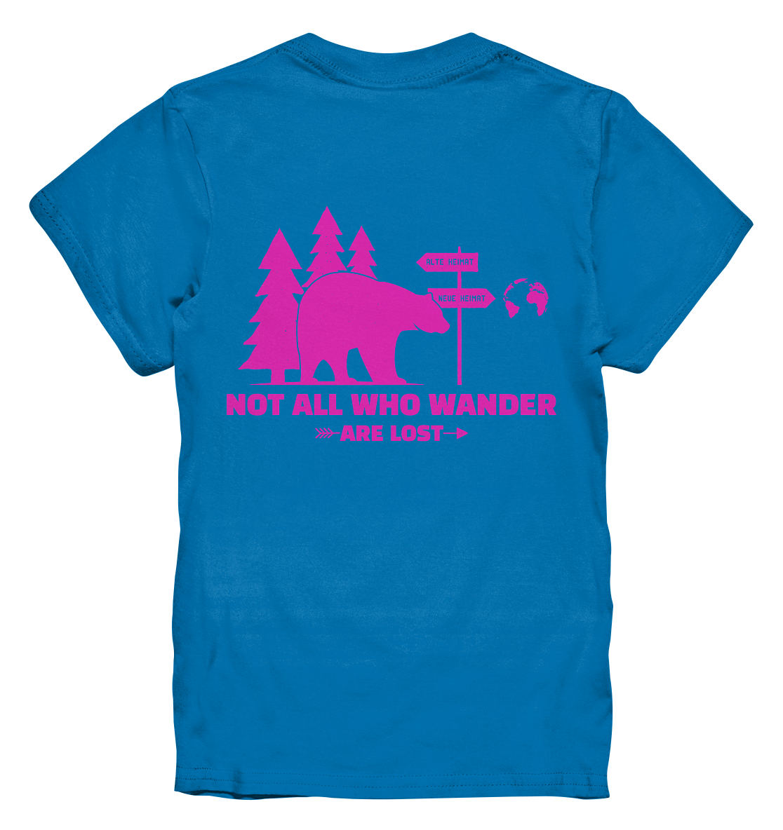 Wanderbär Pink | T-Shirts - Kids Premium Shirt