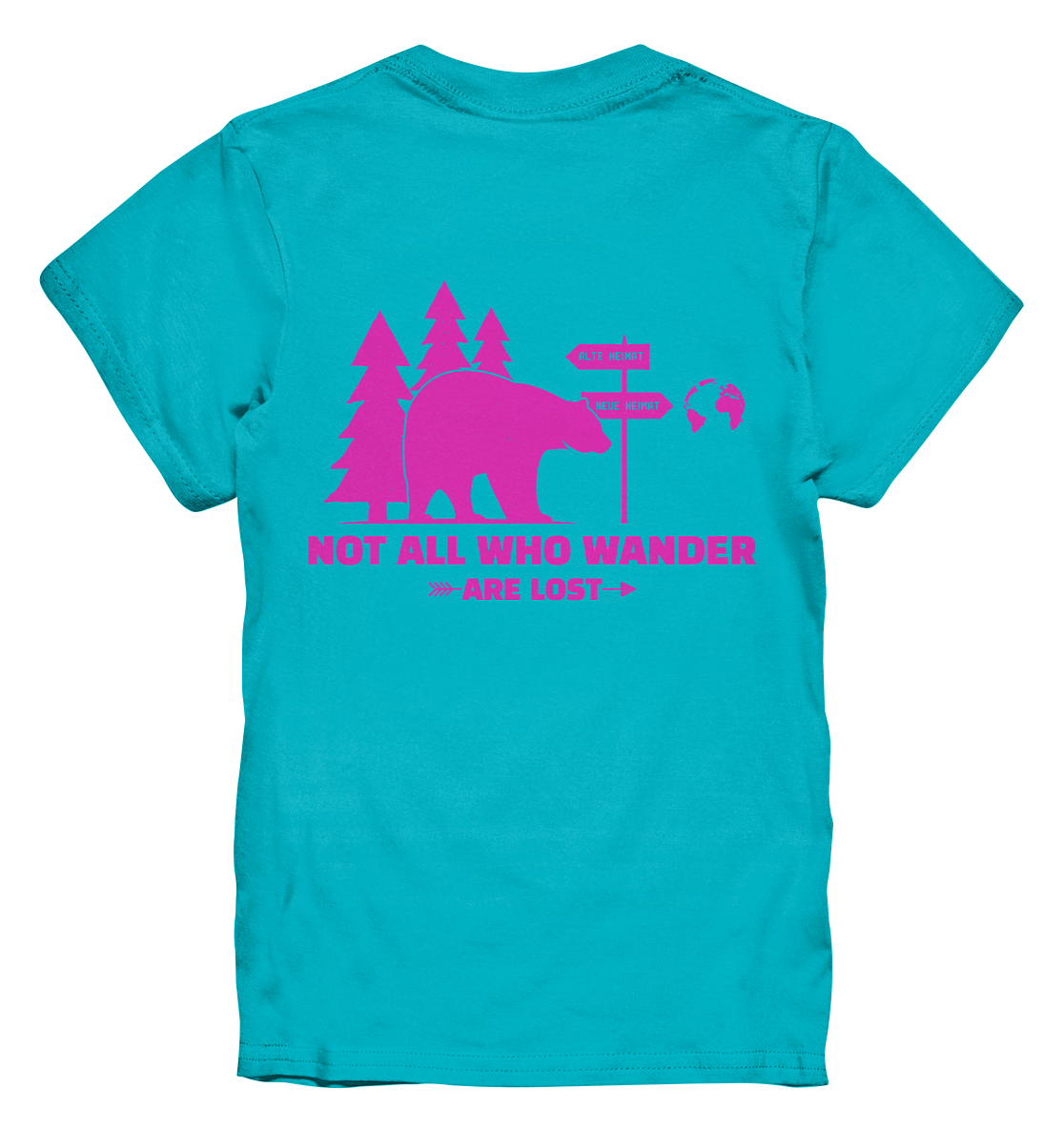 Wanderbär Pink | T-Shirts - Kids Premium Shirt