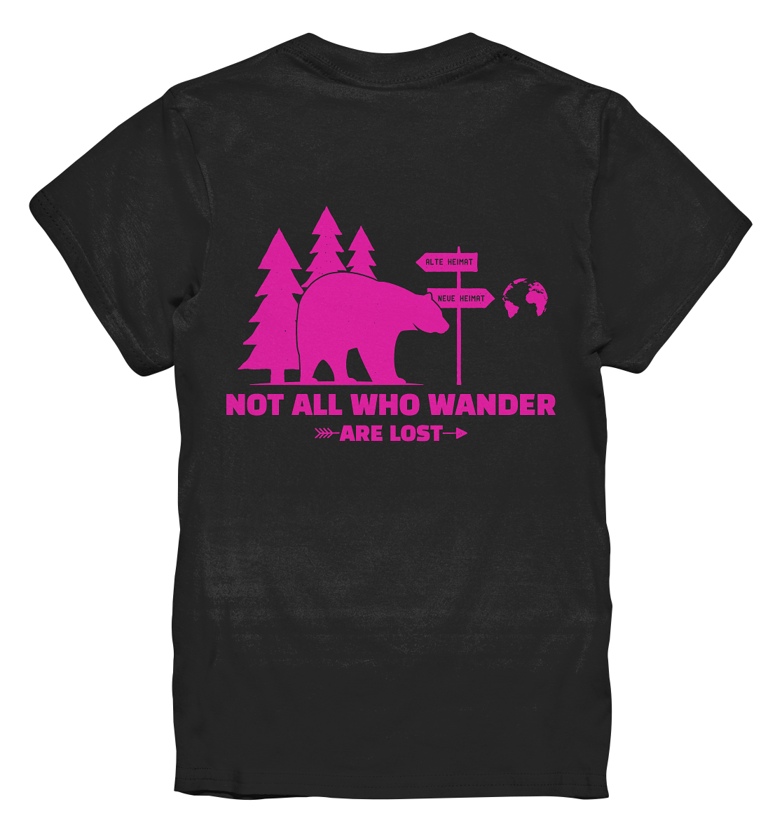 Wanderbär Pink | T-Shirts - Kids Premium Shirt