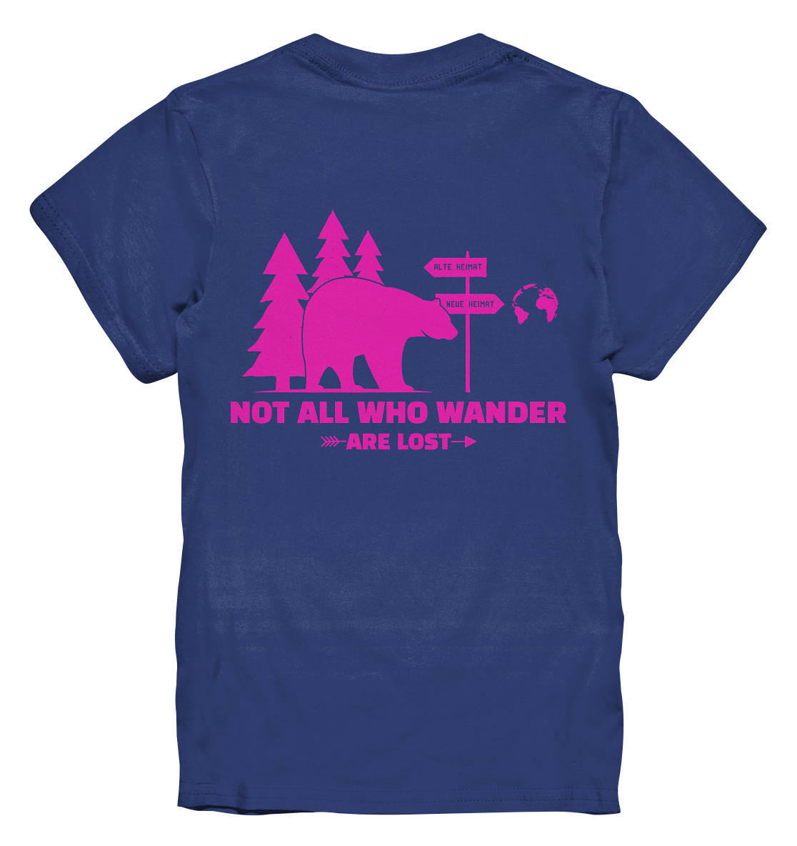 Wanderbär Pink | T-Shirts - Kids Premium Shirt