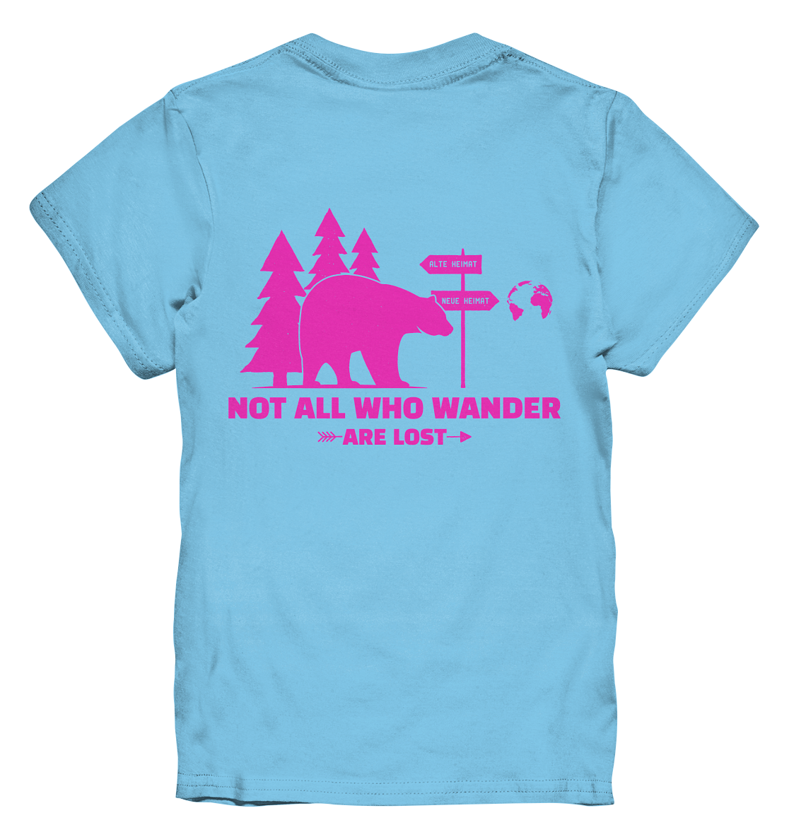 Wanderbär Pink | T-Shirts - Kids Premium Shirt