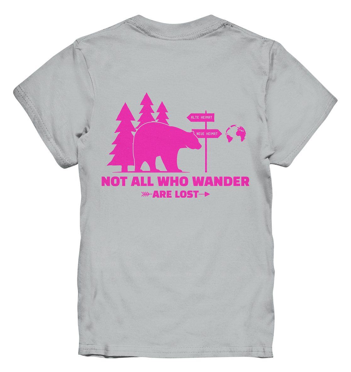 Wanderbär Pink | T-Shirts - Kids Premium Shirt