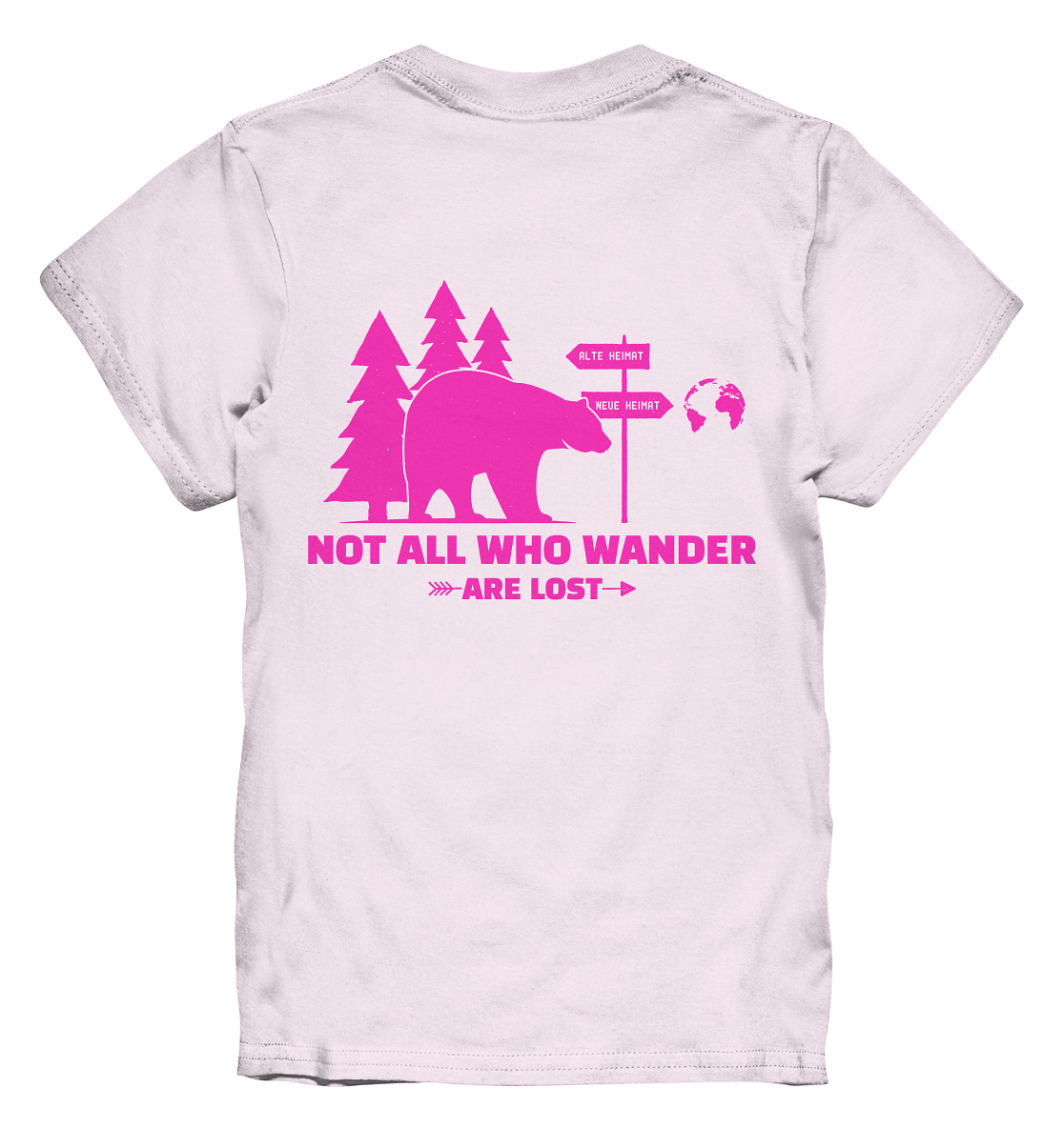 Wanderbär Pink | T-Shirts - Kids Premium Shirt