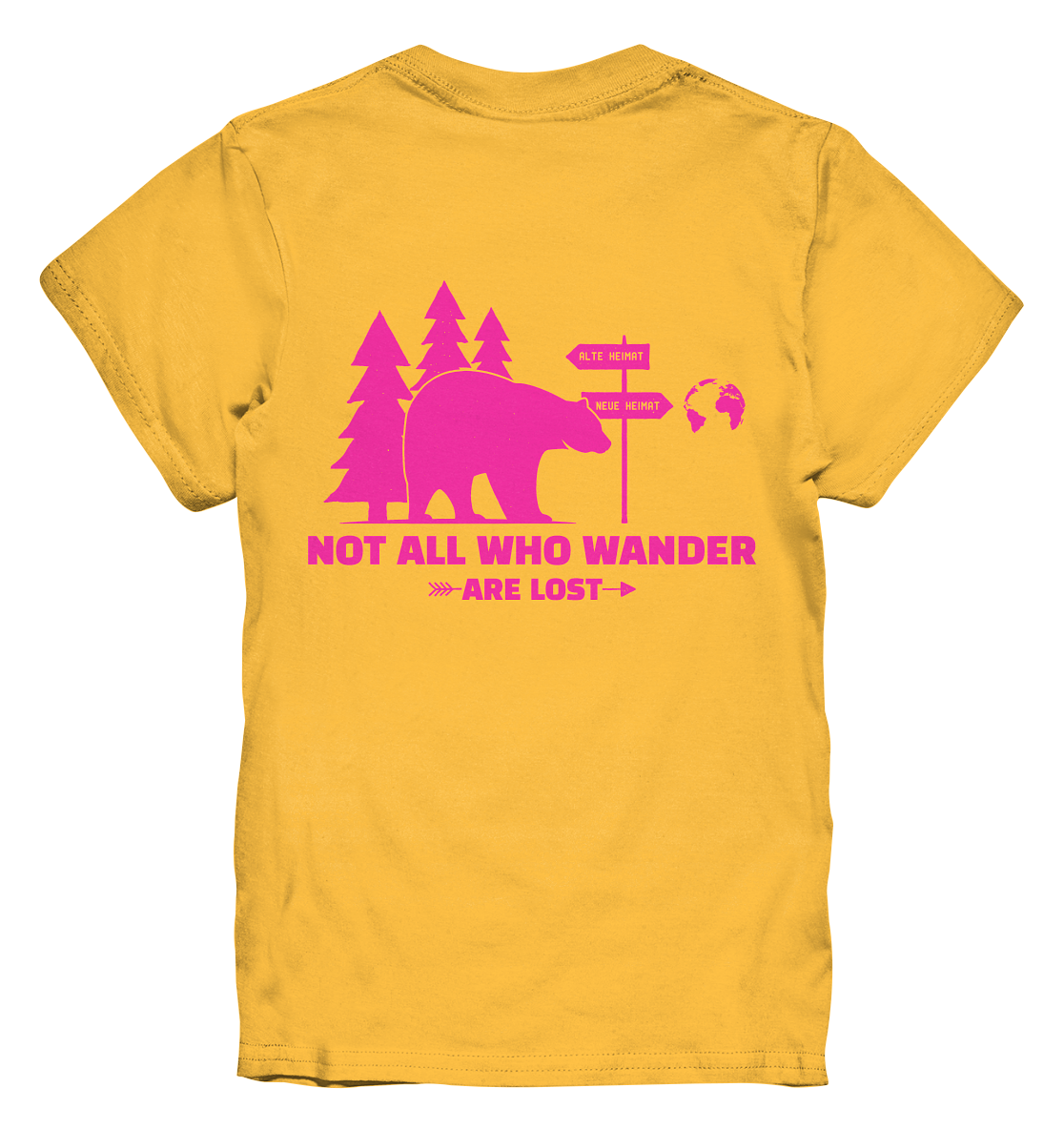 Wanderbär Pink | T-Shirts - Kids Premium Shirt