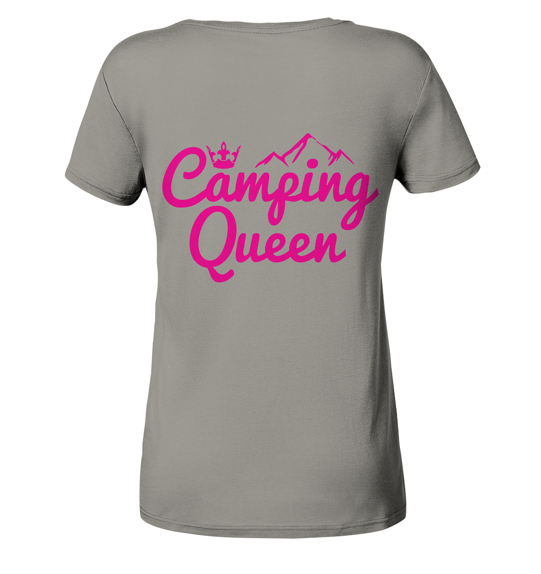 Camping Queen Wohnwagen | Damen V-Neck Shirt