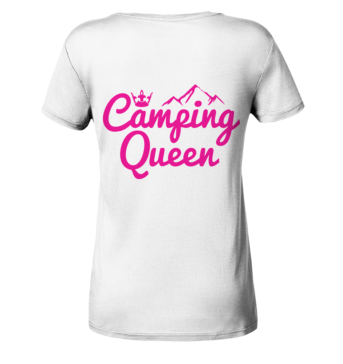 Camping Queen Wohnwagen | Damen V-Neck Shirt