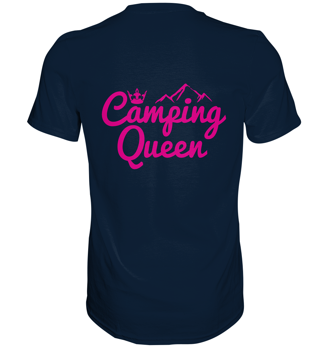 Camping Queen | Organic T-Shirt Rückendruck