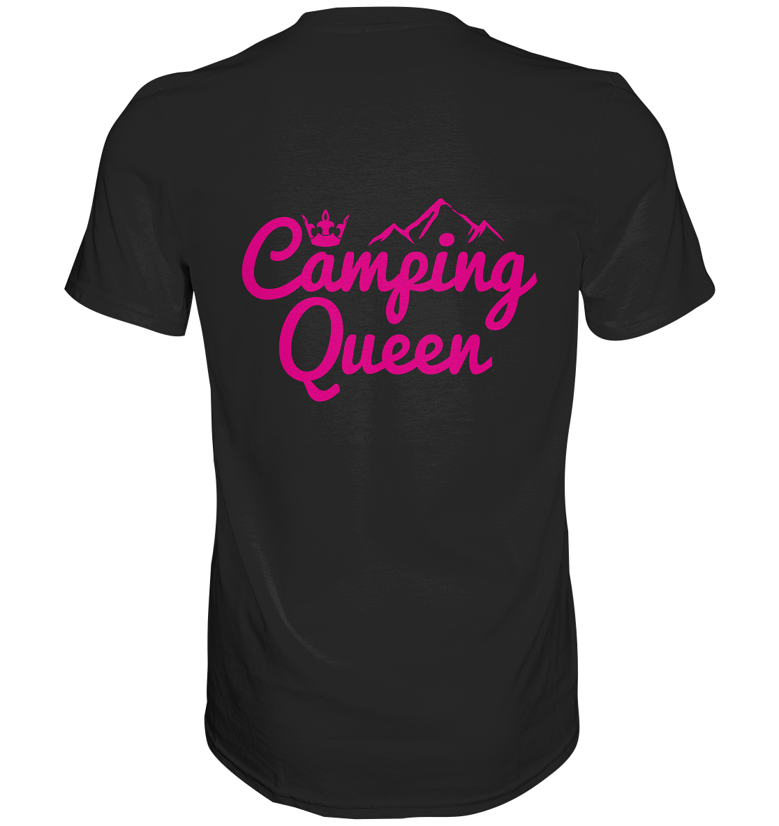 Camping Queen | Organic T-Shirt Rückendruck