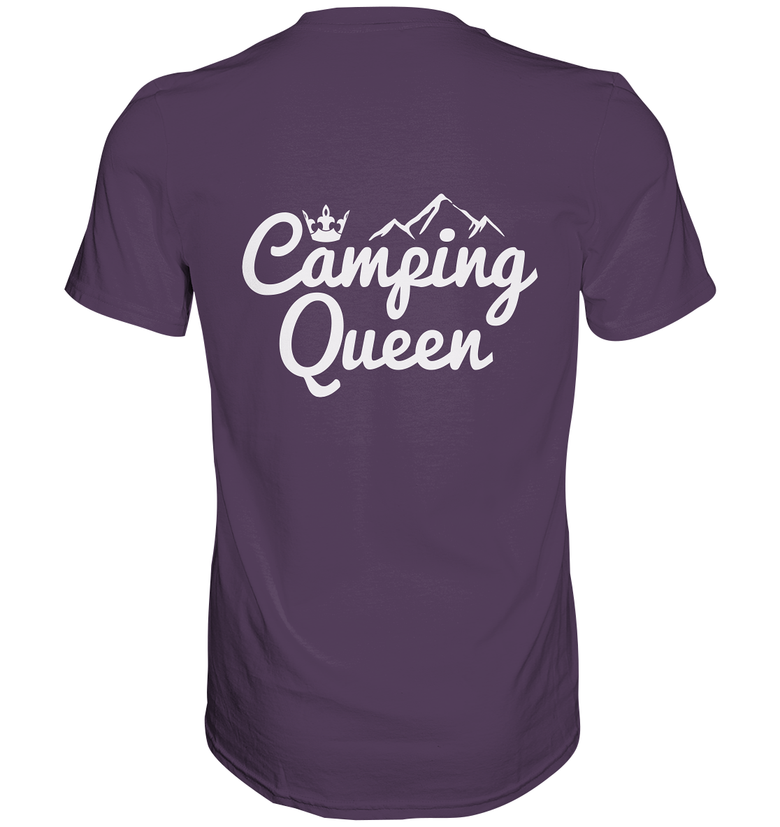 Camping Queen | Organic T-Shirt Rückendruck