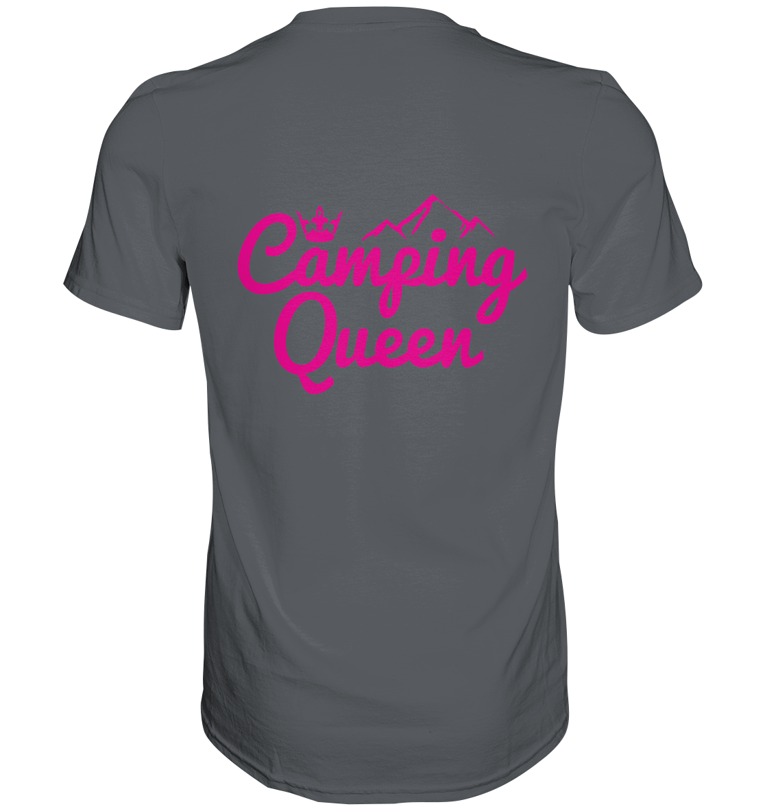 Camping Queen | Organic T-Shirt Rückendruck