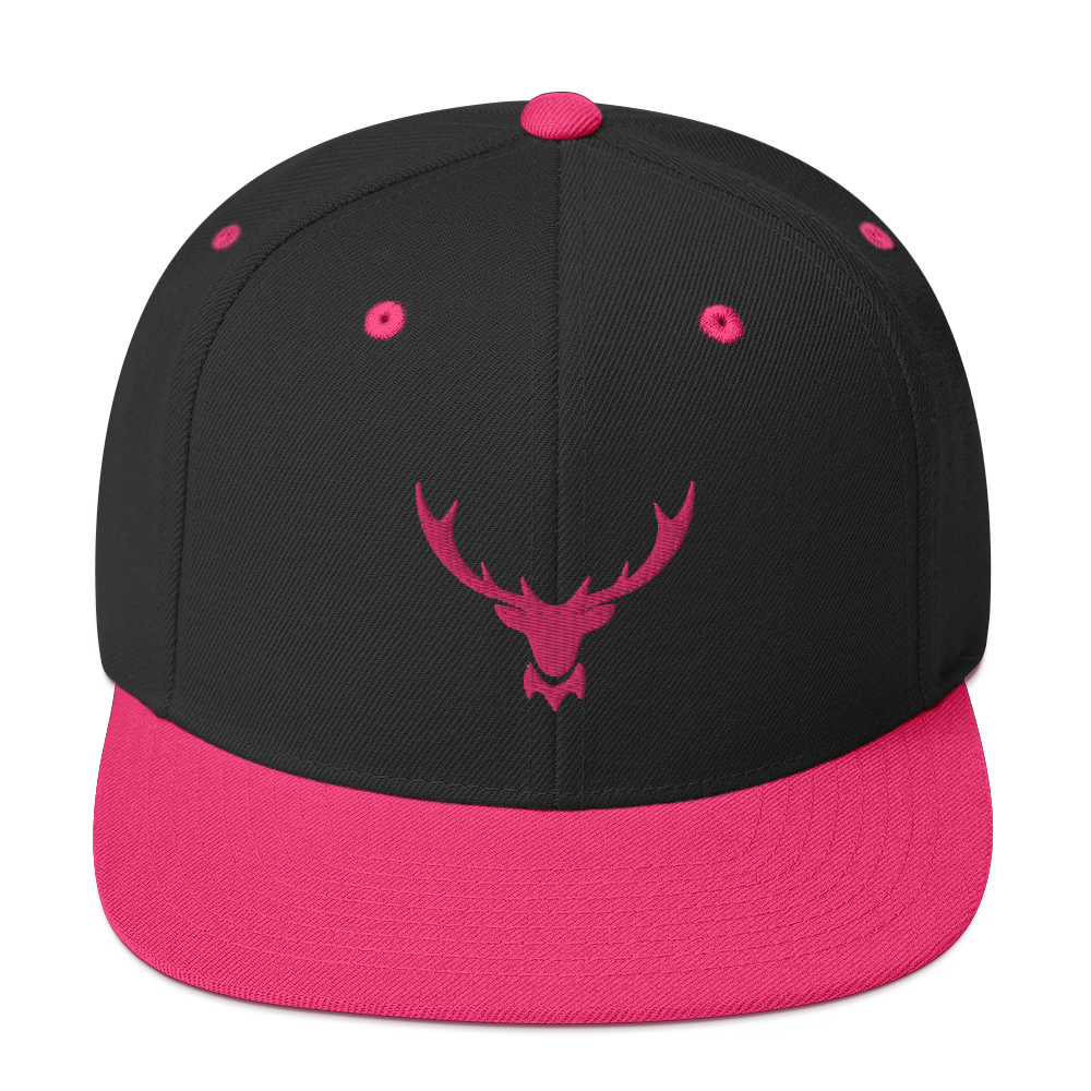 Hirschgeweih | Snapback Cap, bestickt