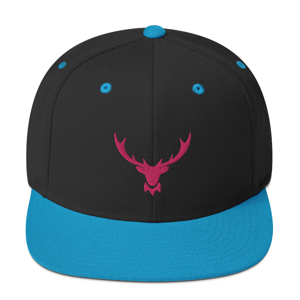 Hirschgeweih | Snapback Cap, bestickt