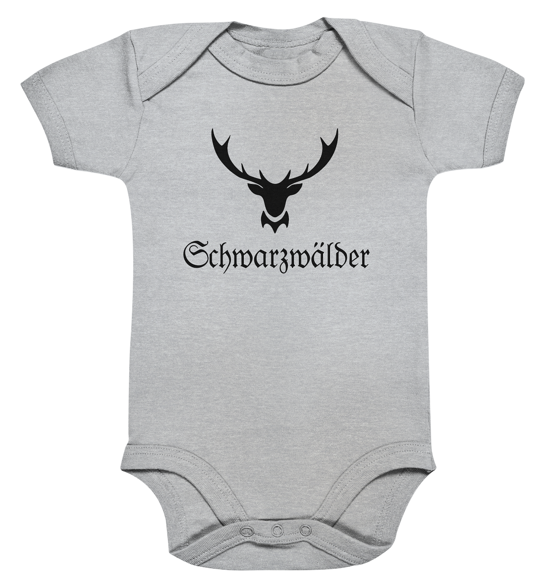 Schwarzwälder Hirschgeweih | Organic Baby Body
