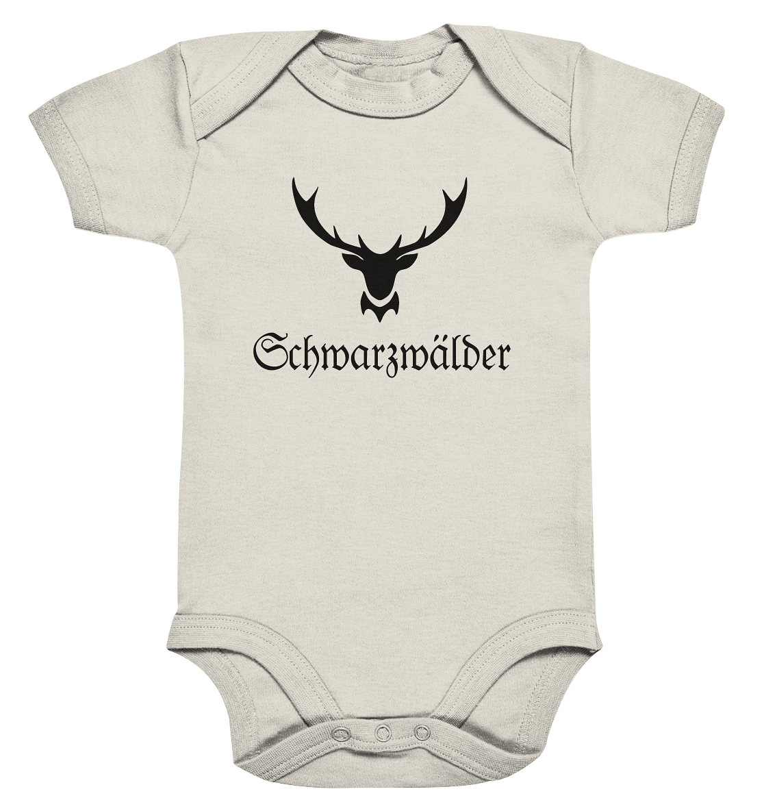 Schwarzwälder Hirschgeweih | Organic Baby Body