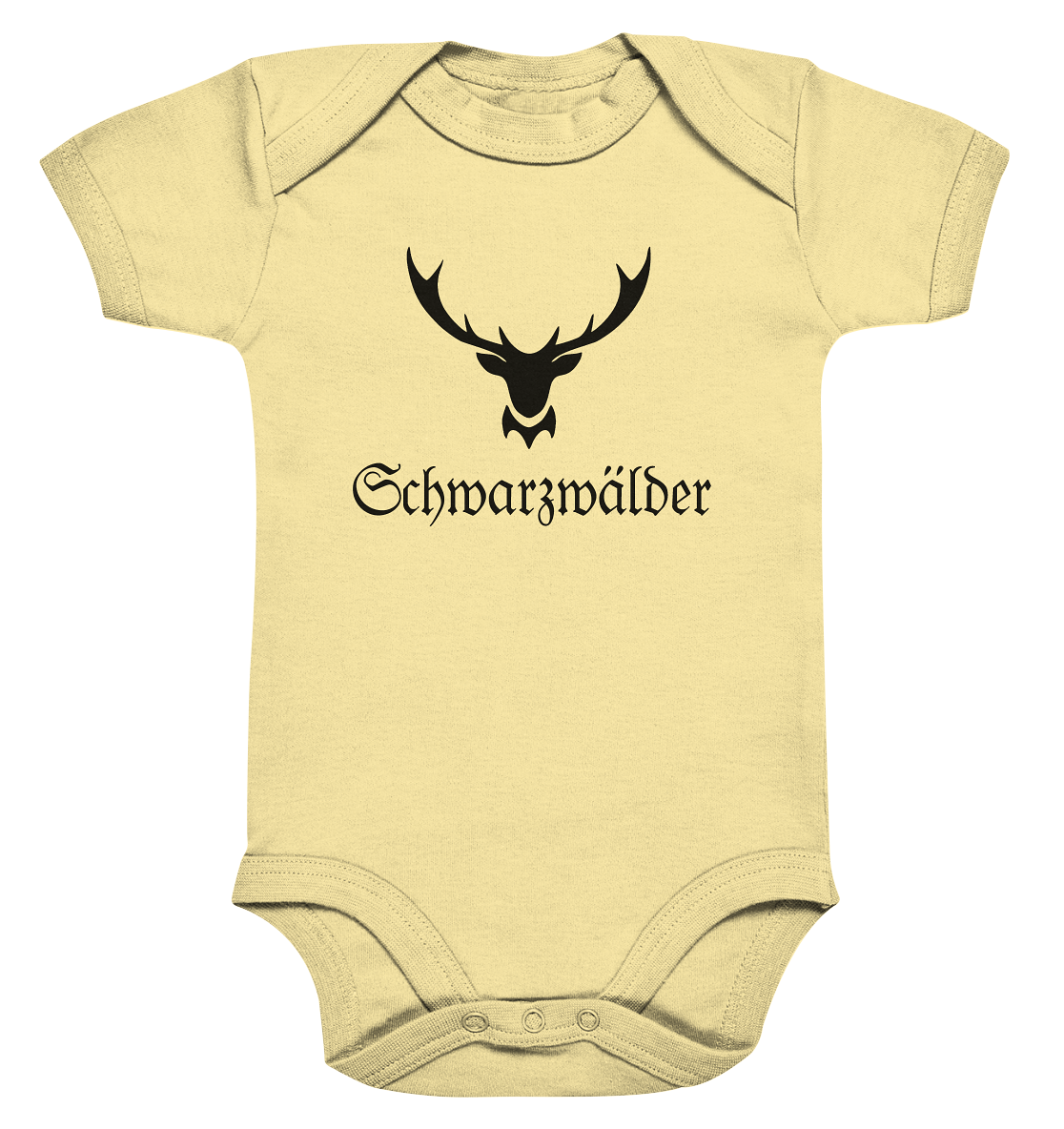 Schwarzwälder Hirschgeweih | Organic Baby Body