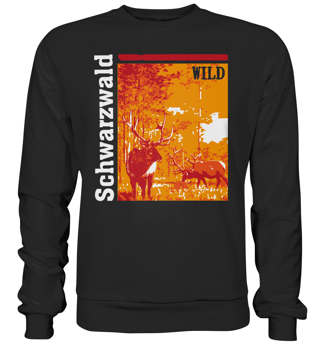 Schwarzwald Wild Hirsch | Unisex Sweatshirt