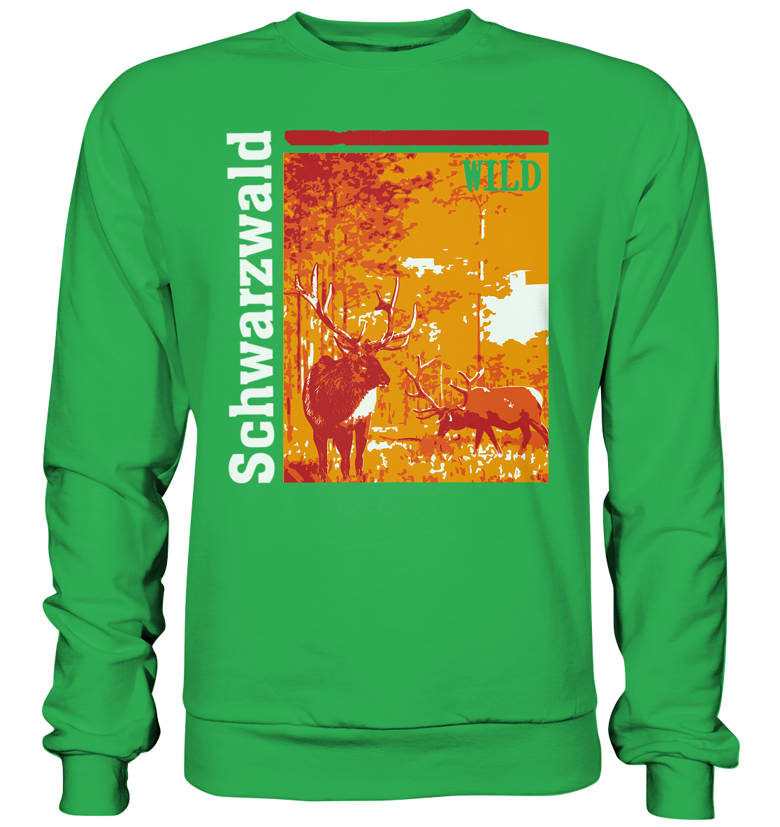 Schwarzwald Wild Hirsch | Unisex Sweatshirt