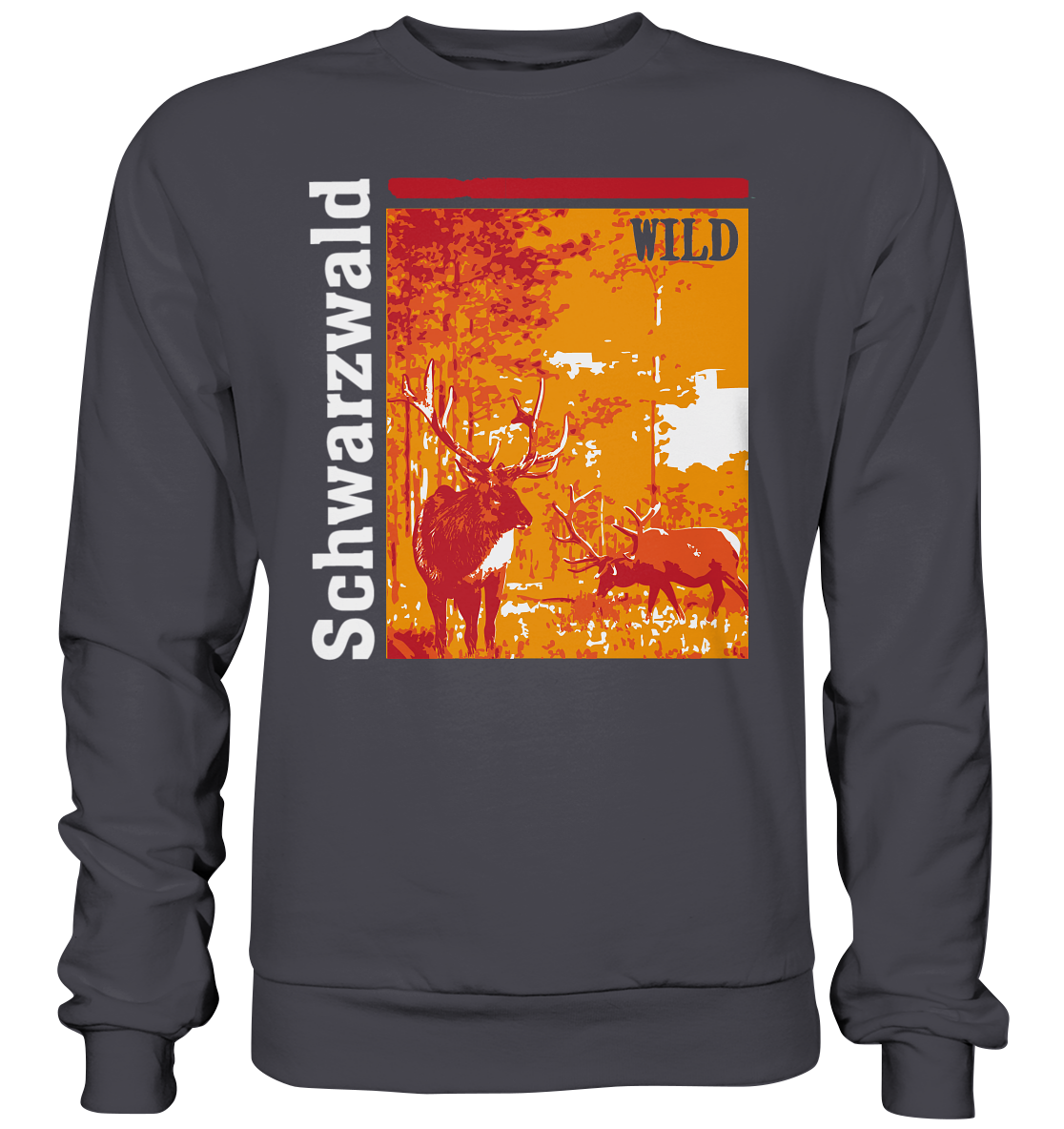 Schwarzwald Wild Hirsch | Unisex Sweatshirt