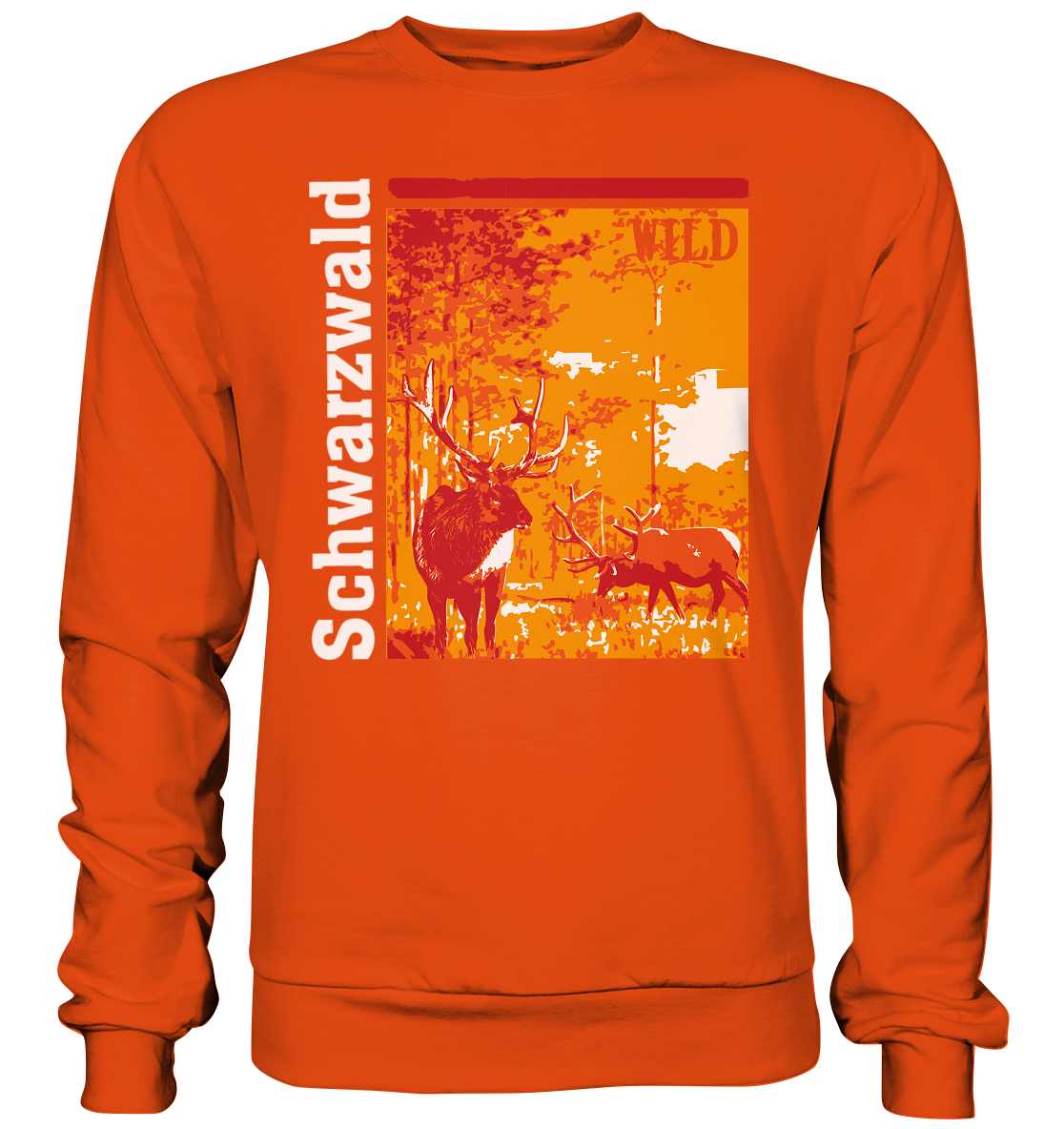 Schwarzwald Wild Hirsch | Unisex Sweatshirt