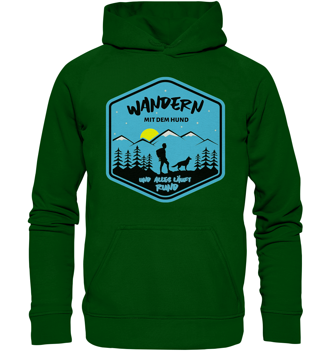 Wandern mit Hund | Organic Hoodie