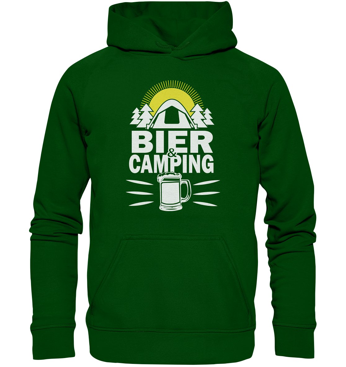 Bier & Camping | Organic Hoodie