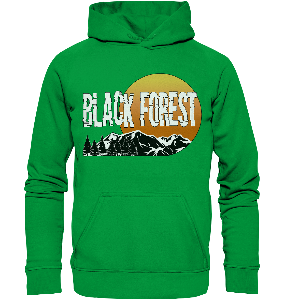 Black Forest Sonnenuntergang | Unisex Hoodie