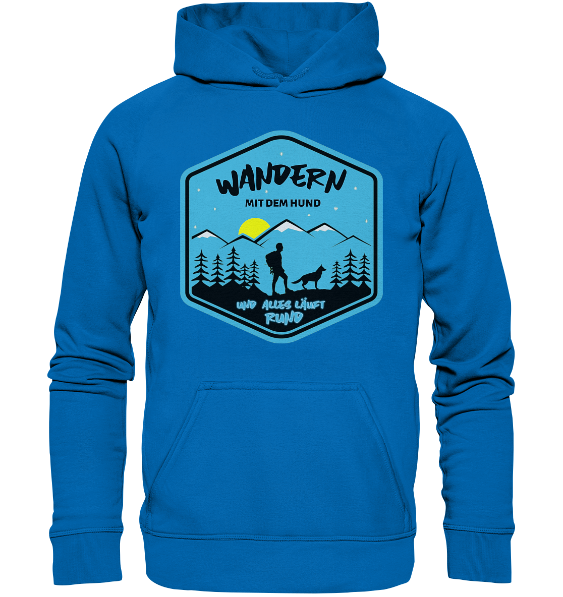 Wandern mit Hund | Organic Hoodie