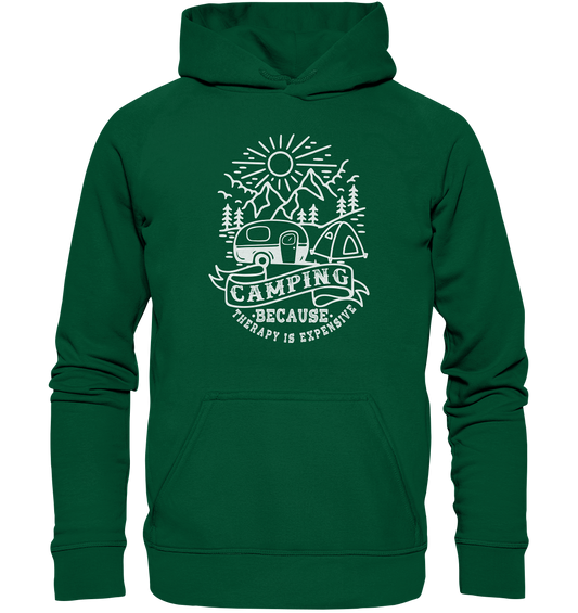 Camping Therapy | Organic Hoodie