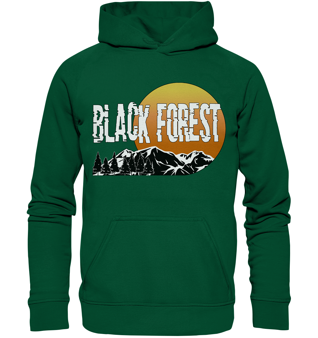 Black Forest Sonnenuntergang | Unisex Hoodie