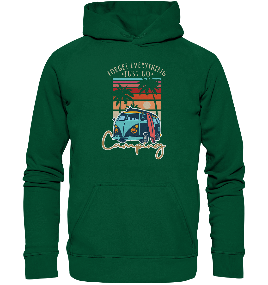 Just Go Camping | - Basic Unisex Hoodie