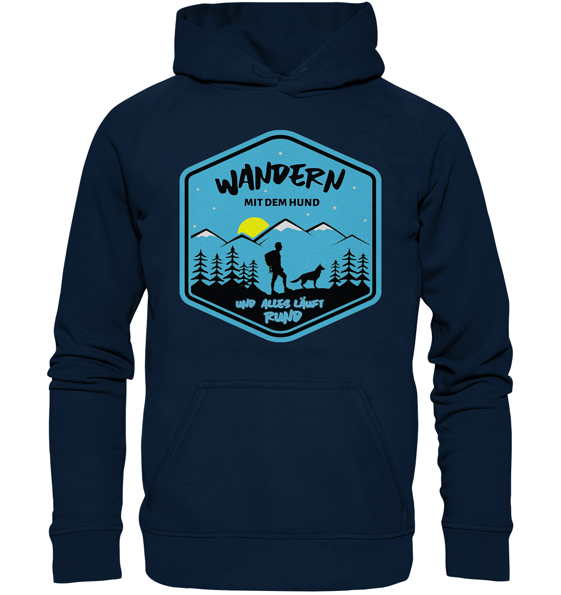 Wandern mit Hund | Organic Hoodie