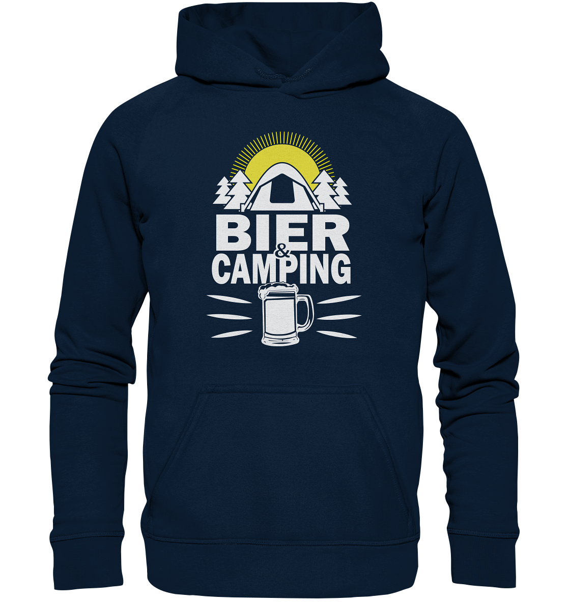 Bier & Camping | Organic Hoodie