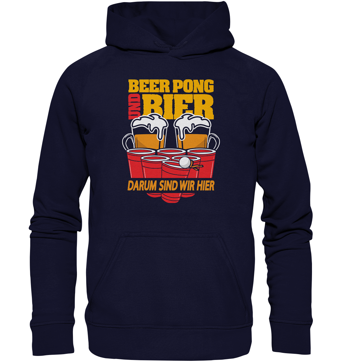 Beer Pong & Bier | Unisex Hoodie