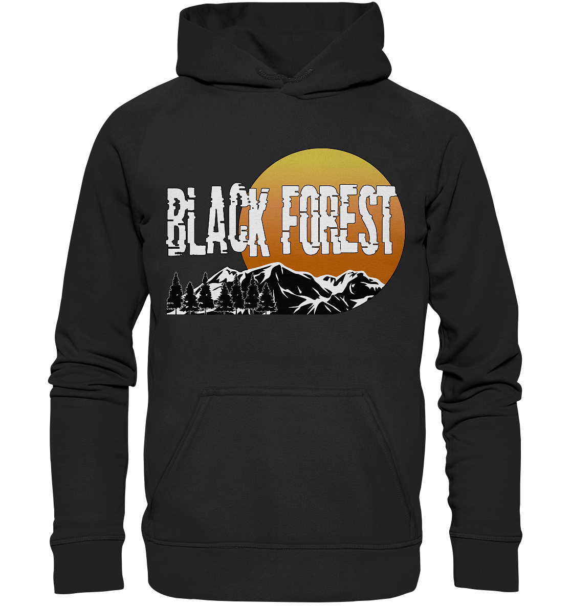 Black Forest Sonnenuntergang | Unisex Hoodie