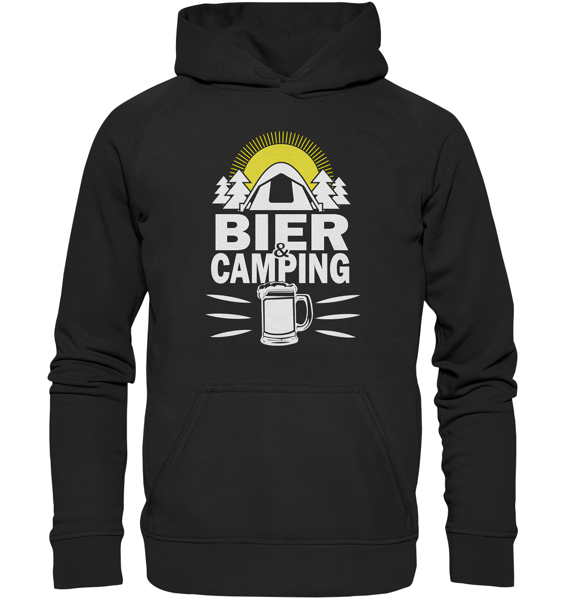 Bier & Camping | Organic Hoodie