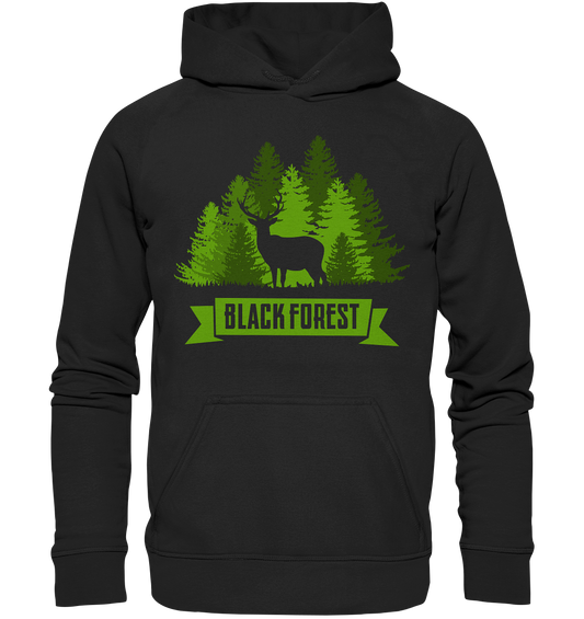 Black Forest Hirsch & Wald | Organic Hoodie