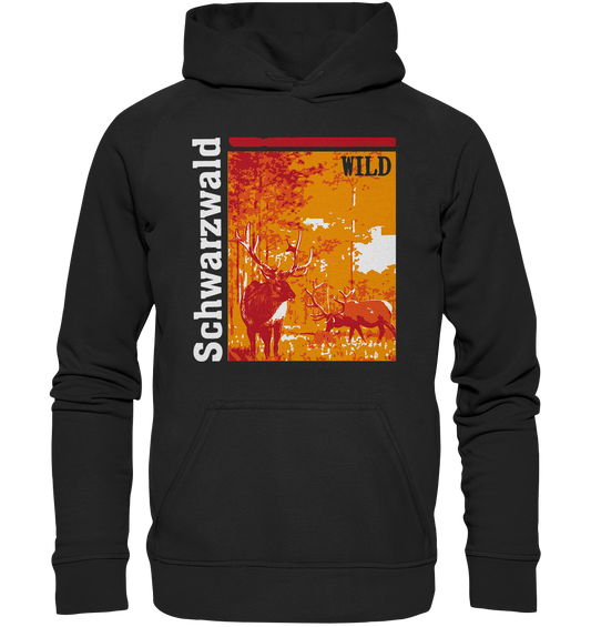 Schwarzwald Wild Hirsch | Unisex Hoodie