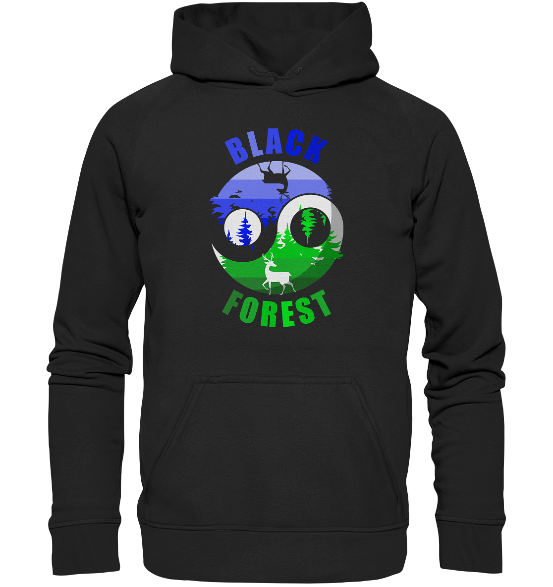 Black In The Forest | Unisex Hoodie