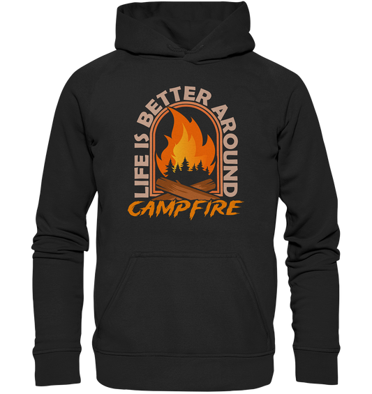 Life Is Better Around Campfire | Unisex Hoodie