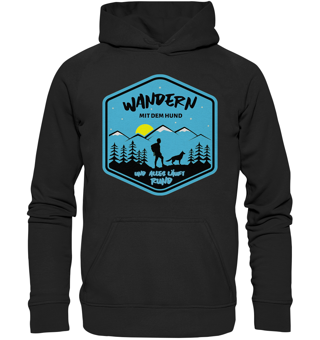 Wandern mit Hund | Organic Hoodie
