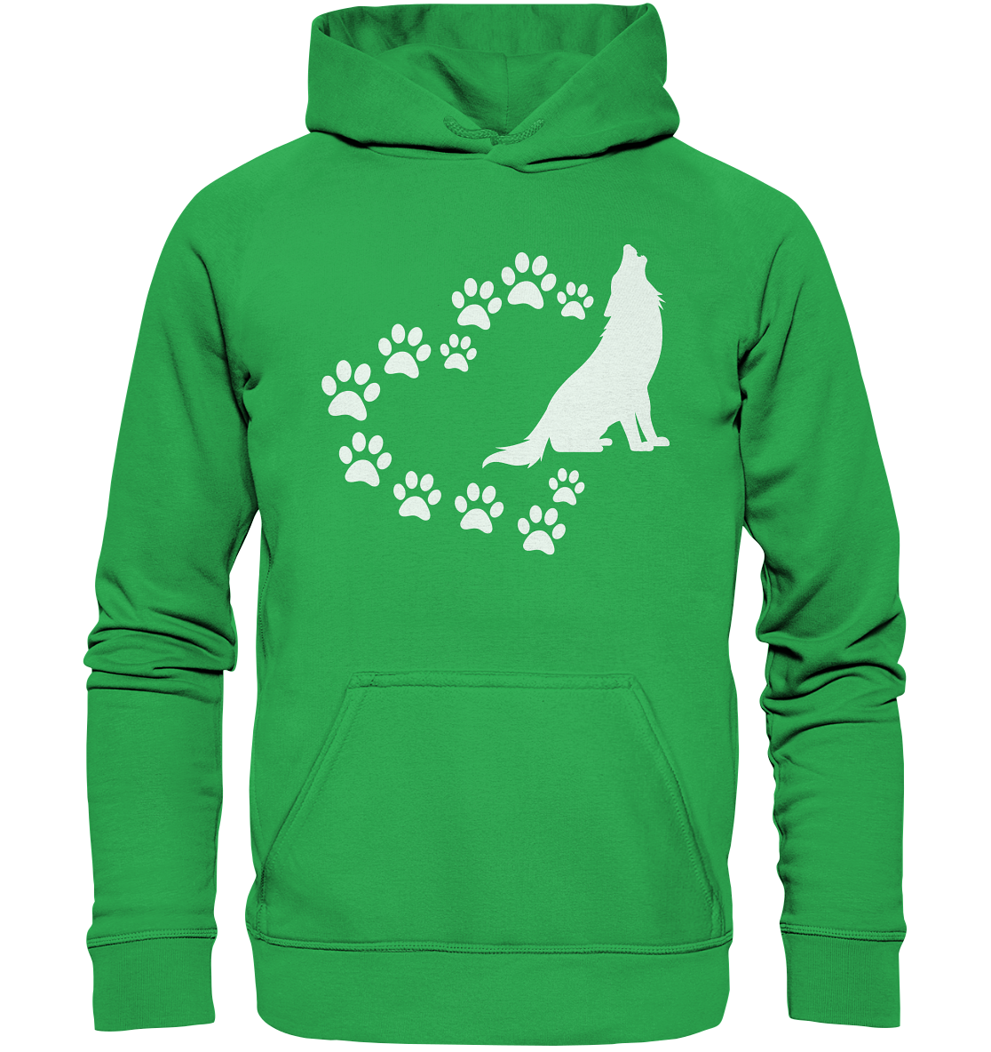 Herz mit Wolf | Unisex Hoodie - Basic Unisex Hoodie