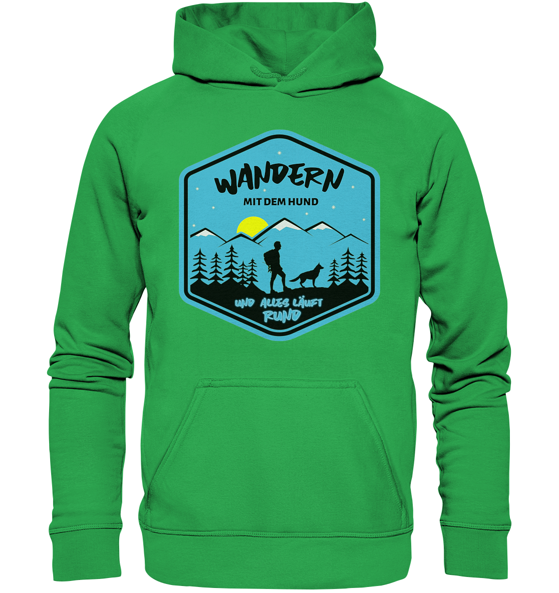 Wandern mit Hund | Organic Hoodie