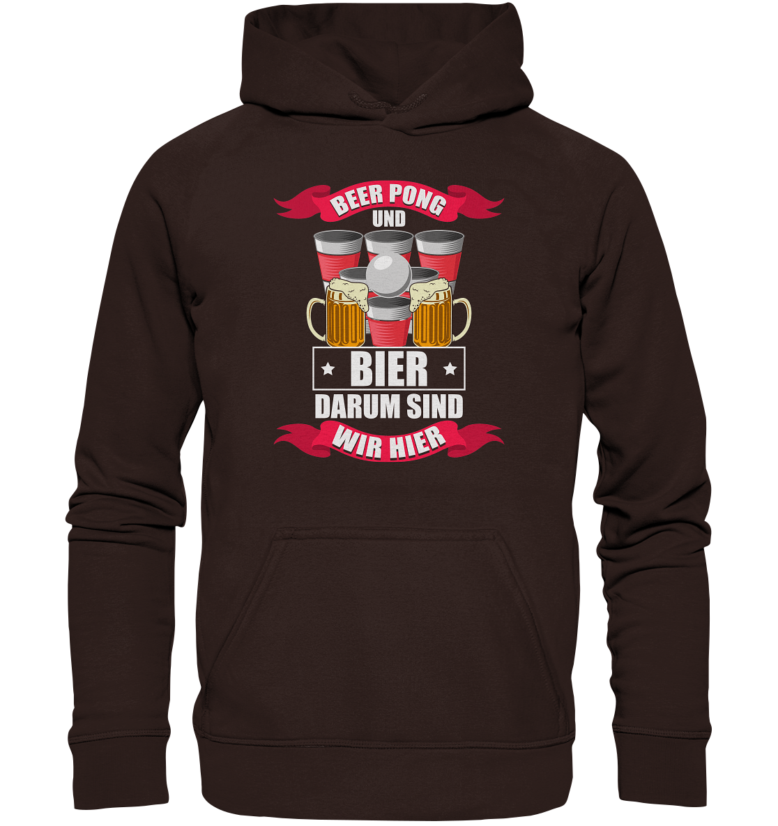 Beer Pong & Bier | Unisex Hoodie