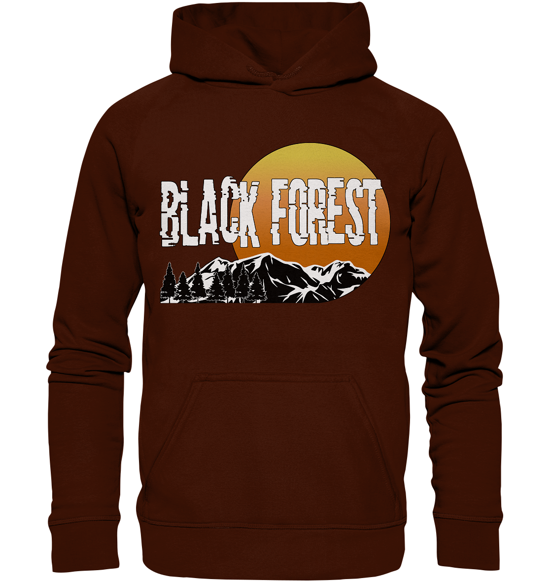 Black Forest Sonnenuntergang | Unisex Hoodie