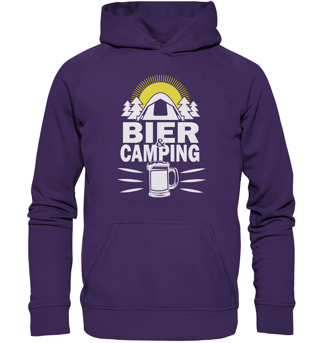 Bier & Camping | Organic Hoodie