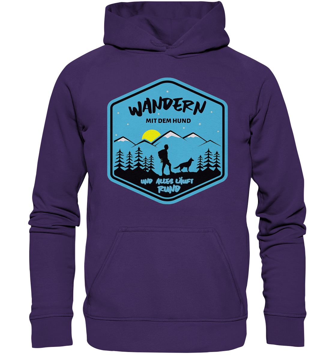 Wandern mit Hund | Organic Hoodie