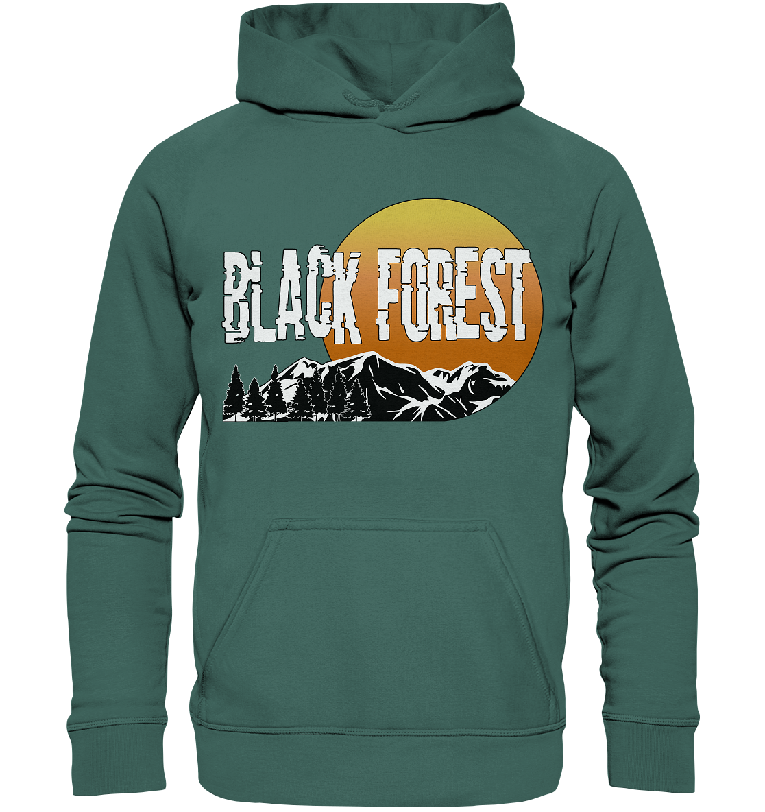 Black Forest Sonnenuntergang | Unisex Hoodie